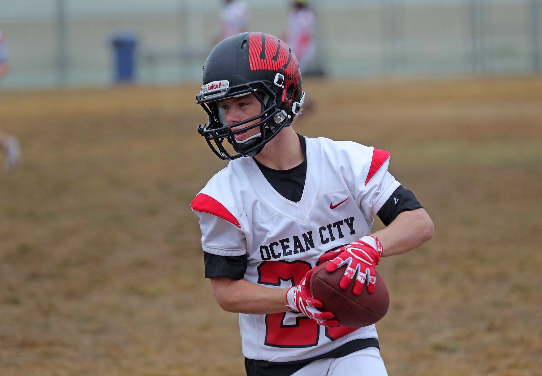 Ocean City football Practice